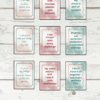 30 Affirmations – Complete Collection (Printable Digital Cards)